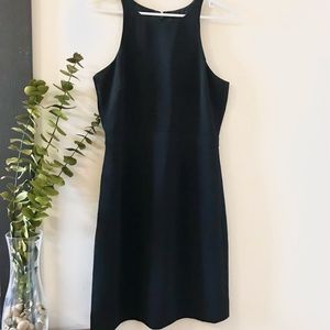 J.CREW almost new - black dress with pockets size6